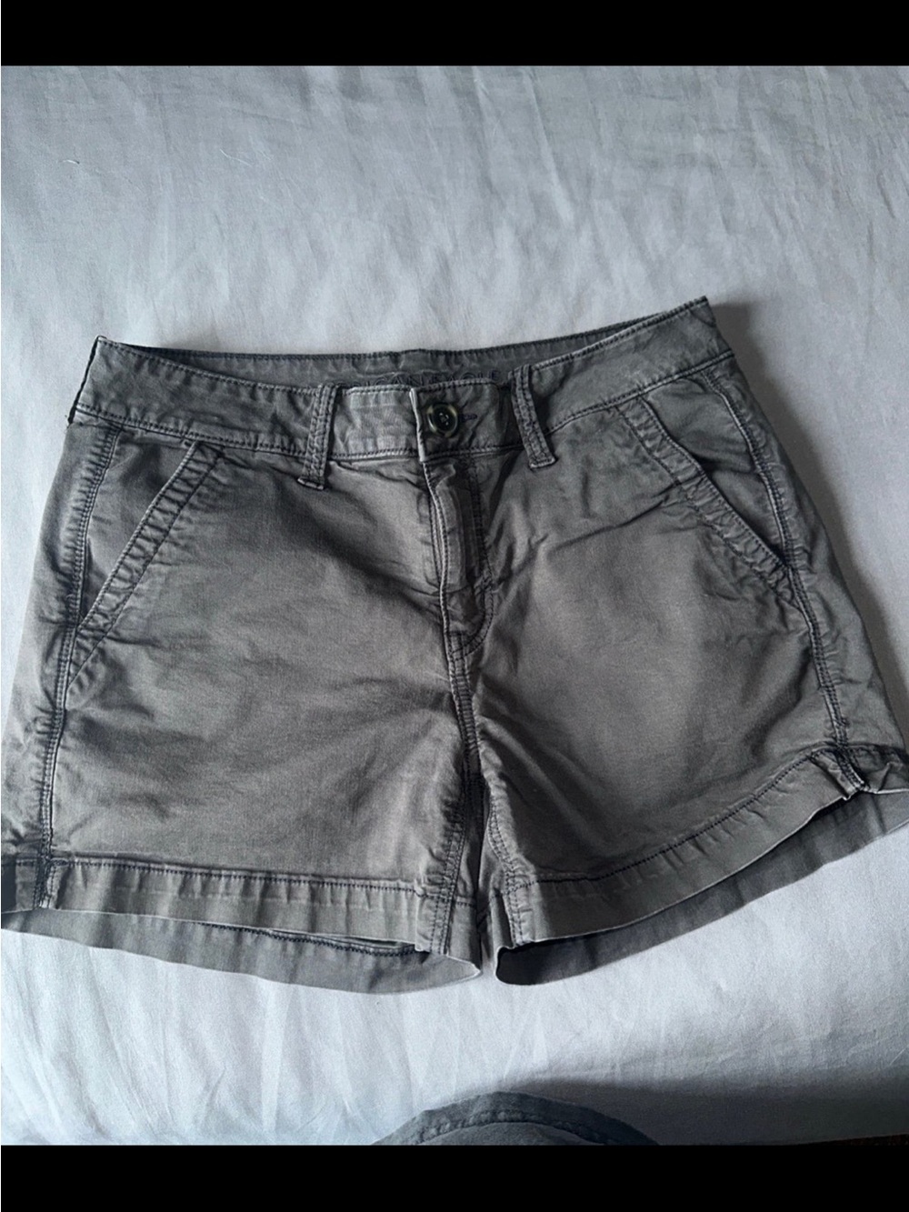 American Eagle Womens Black Shorts Size 4